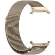 Samsung Galaxy Watch Ultra 47mm Watch Band Magnetic Buckle Metal Milanese Wrist Strap - Starlight on Sale