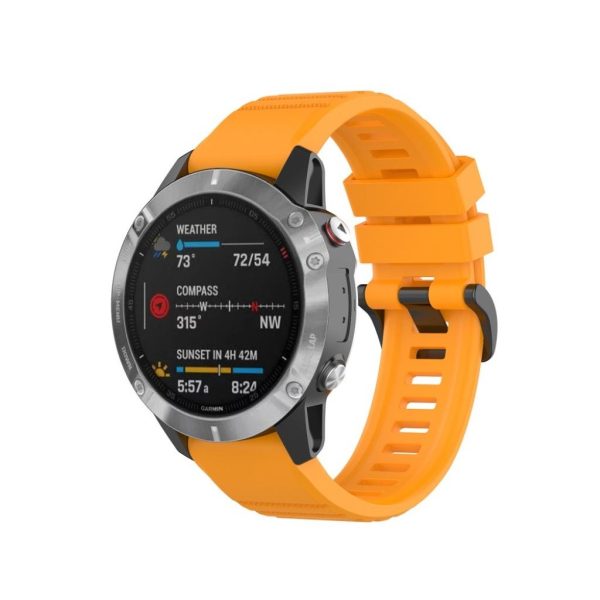 Garmin Fenix 6 durable watch band - Yellow Online Hot Sale