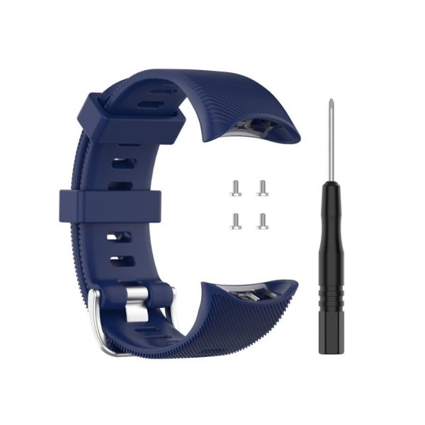 Garmin Swim 2   Forerunner 45   45S durable silicone watch band - Dark Blue Online now