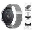 KALEBOL KLB-ML-001 Samsung Galaxy Watch3 45mm   Huawei Watch Ultimate Milanese Watch Strap 22mm Magnetic Metal Watch Band - Retro Gold Sale