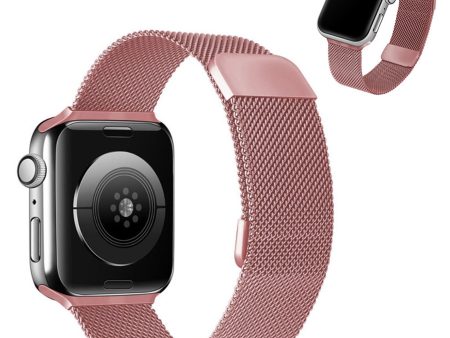 Apple Watch 40mm cozy stainless steel watch strap - Pink Online