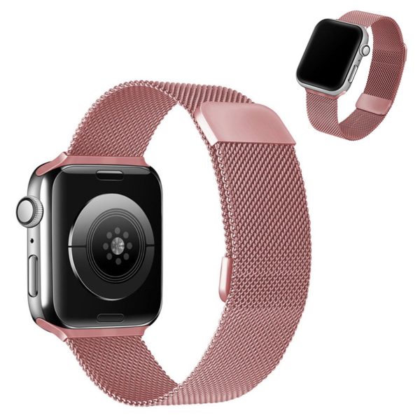 Apple Watch 40mm cozy stainless steel watch strap - Pink Online