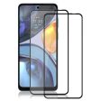 2 pcs AMORUS extra strong glass screen protector for Motorola Moto G22 For Discount