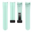 KALEBOL Samsung Galaxy Watch 20mm Silicone Watch Strap Magnetic Buckle - Light Green Online now