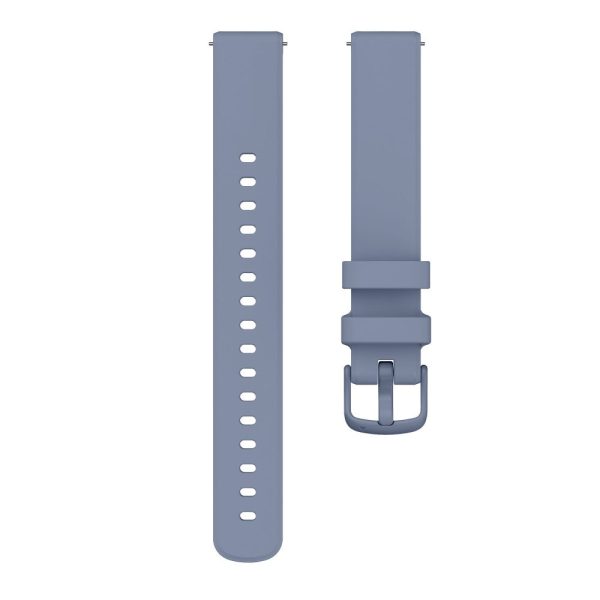 For Garmin Lily Silicone Watch Strap Adjustable Wrist Band Replacement - Blue Grey Hot on Sale