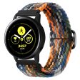 KALEBOL KLB-BZNL-001 Samsung Galaxy Watch6 Classic 43mm   47mm Watch Bnad 20mm Nylon Replacement Strap - Camo Multi-color For Sale