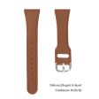 Fitbit Versa 2   Lite cowhide genuine leather watch strap - Brown Cheap