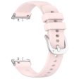 Samsung Galaxy Fit3 Watch Band Soft Silicone Strap Replacement - Light Pink For Discount