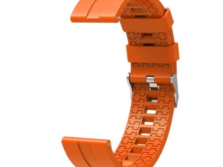 22mm Huawei Watch GT silicone watch band - Orange Cheap