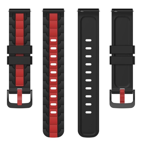 Polar Grit X Pro   X   Vantage M2   M silicone watch strap - Black   Red on Sale