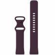 Fitbit Versa 3   Sense silicone watch band - Dark Purple Size: L Fashion