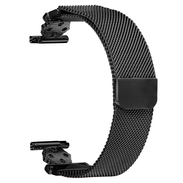 Samsung Galaxy Watch Active2 40mm   44mm Milanese Band Flower Stainless Steel Magnetic Mesh Watch Strap - Black Supply