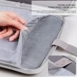 11-  Laptop Handbag Waterproof Nylon 180 Degree Opening Soft Lining Carrying Pouch - Sapphire Online Sale