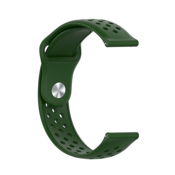 Samsung Galaxy Watch (42mm) silicone watch band - Green Discount