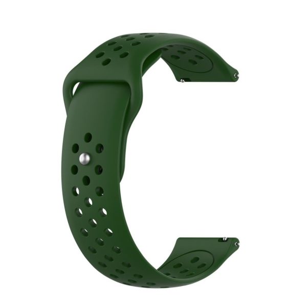 Samsung Galaxy Watch (42mm) silicone watch band - Green Discount