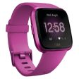 Fitbit Versa   Versa 2 silicone watch band - Purple Hot on Sale