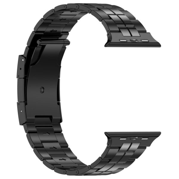 Titanium Steel Band Apple Watch 49mm   45mm   44mm   42mmm Strap - Black Online