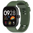 Xiaomi Redmi Watch 4   Smart Band 8 Pro Watch Band Silicone Strap Replacement - Dark Green Discount