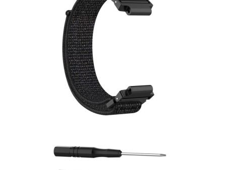 Garmin Forerunner 220   230   235   630   620   735 nylon watchband - Black Online Hot Sale