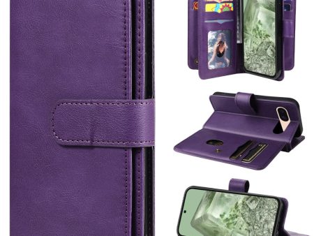 10-slot Google Pixel 8A wallet case - Purple Sale