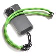 Universal phone lanyard - Gluorescent Green   85cm Sale