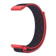 18mm Universal nylon strap - Black   Red Sale