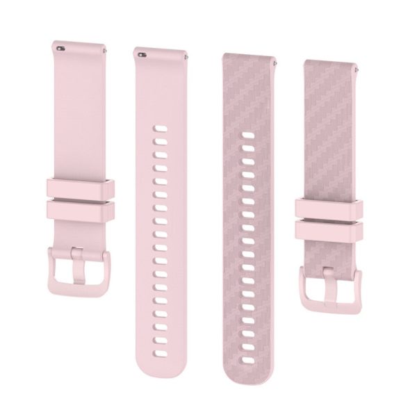 Polar Grit X Pro   Vantage M2 carbon fiber silicone watch strap - Rose Pink For Discount