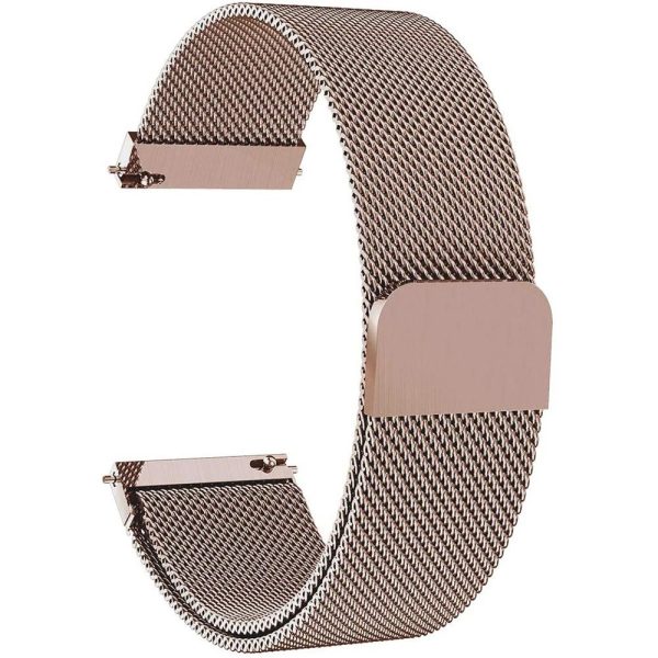 Garmin Venu   Vivoactive 3   3 Music milanese stainless steel watch strap - Rose Gold Supply