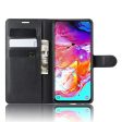 Alpha Samsung Galaxy A20s flip case - Black Fashion