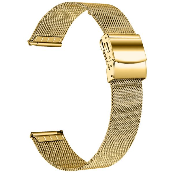 Samsung Galaxy Watch FE 40mm Replacement Strap Stainless Steel Mesh Watch Band - Gold Online Hot Sale