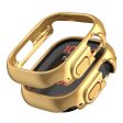 Apple Watch Series 9   8   7 41mm Watch Protective Cover Electroplated Hard Bump Resistant Case - Gold For Cheap