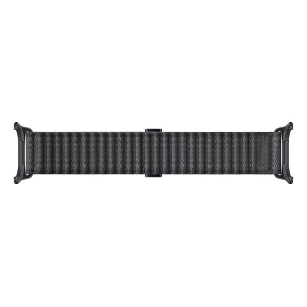 Samsung Galaxy Watch Ultra 47mm Nylon Watch Band Replacement Wrist Strap - Black Online now