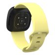 Fitbit Sense 2   Versa 4 silicone watch strap - Yellow Size: S Online Hot Sale