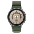 KALEBOL KLB-GSNL-001 Samsung Galaxy Watch6   Watch6 Classic   Watch 5 Nylon Watch Strap Adjustable Band - Army Green Hot on Sale