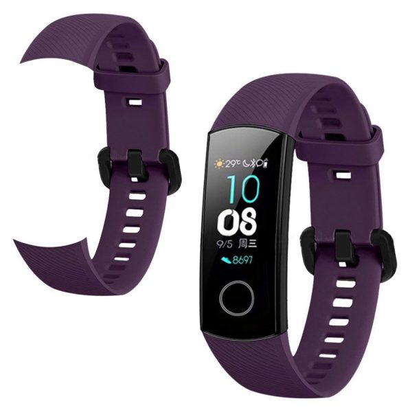 Honor Band 5 silicone watch band - Purple Online now