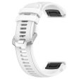 Silicone honeycomb pattern strap for Amazfit   Garmin   Coros watch - White For Cheap