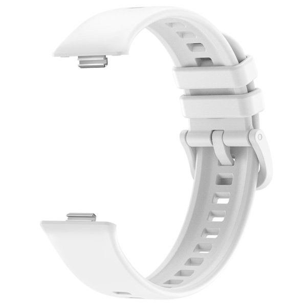 Huawei Watch Fit 3 Replacement Wrist bandsoft Silicone Watch Strap - White Discount