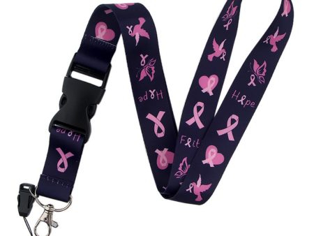 Universal cool pattern phone lanyard - Pink Hope and Faith Cheap