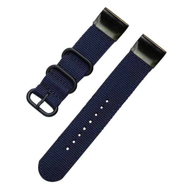 26mm nylon watch strap for Garmin watch - Blue Online