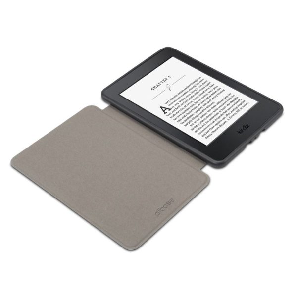 Amazon Kindle Paperwhite 4 (2018) patterned leather flip case - Eiffel Tower Supply