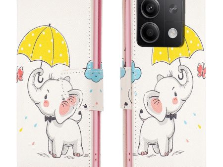 Wonderland Xiaomi Redmi Note 13 flip case - Umbrella And Elephant Sale