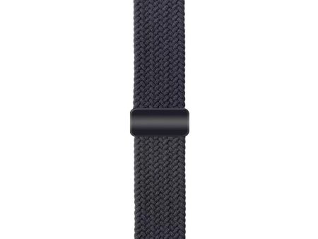 Apple Watch 41mm   40mm   38mm Magnetic Nylon Braided Wristband - Black For Discount