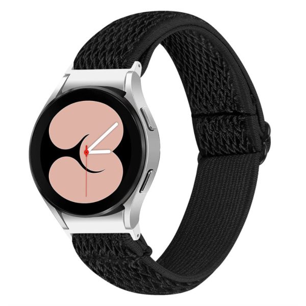 Samsung Galaxy Watch 5   5 Pro   4 nylon watch strap - Black Sale