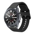 Samsung Galaxy Watch 3 (45mm) simple silicone watch band - Black For Cheap