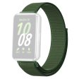 Samsung Galaxy Fit3 Replacement Strap Braided Nylon Smart Watch Band - Army Green Fashion