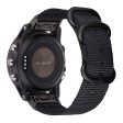 26mm nylon watch strap for Garmin watch - Black Online Sale