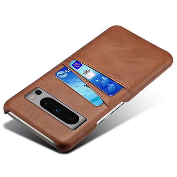 Dual Card Google Pixel 8 Pro cover - Brown Supply