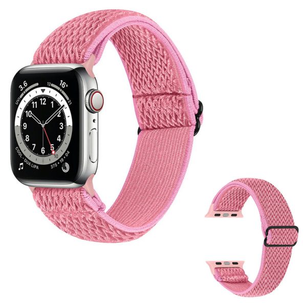 Apple Watch 40mm nylon design watch strap - Pink Online now