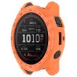 Garmin Enduro 2   Tactix 7 dial plate style watch cover - Orange Online Hot Sale