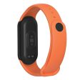 Xiaomi Smart Band 8 Silicone Watch Strap Wrist Band Replacement - Orange For Sale